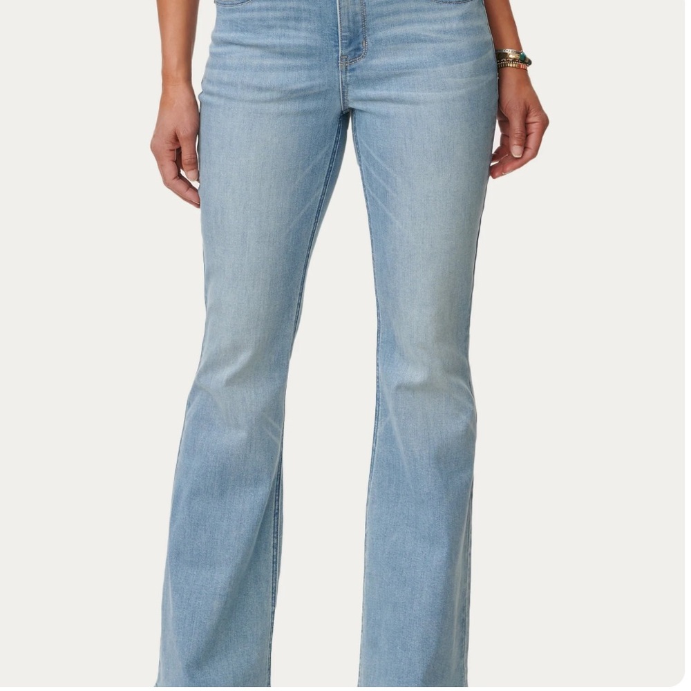 Democracy “Ab"solution® Light Blue High Rise Out There Flare Jeans